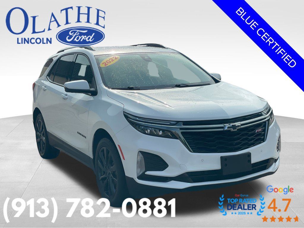 Used 2022 Chevrolet Equinox RS w/ RS Leather Package AWD/4WD image 9