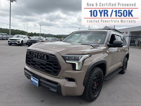 Used 2025 Toyota Sequoia TRD Pro w/ Tow Technology Package AWD/4WD image 1