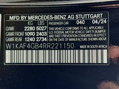 Certified 2024 Mercedes-Benz C 300 Sedan image 24