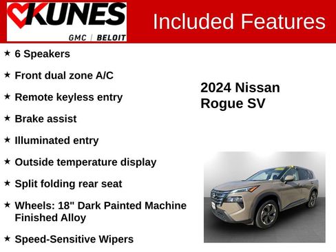 Used 2024 Nissan Rogue SV image 2