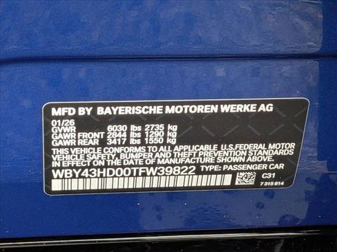 New 2026 BMW i4 xDrive40i w/ M Sport Package AWD/4WD image 19