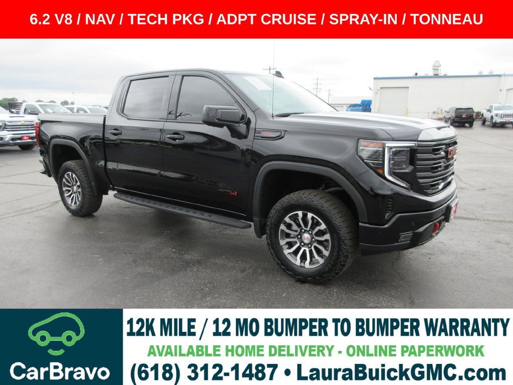 Certified 2023 GMC Sierra 1500 AT4 w/ Technology Package AWD/4WD image 1