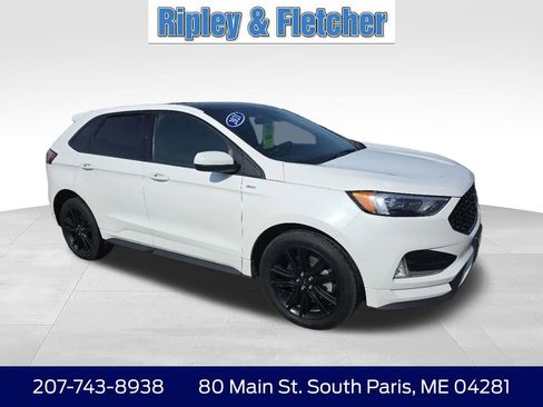Used 2021 Ford Edge ST-Line w/ Class II Trailer Tow Package AWD/4WD image 2