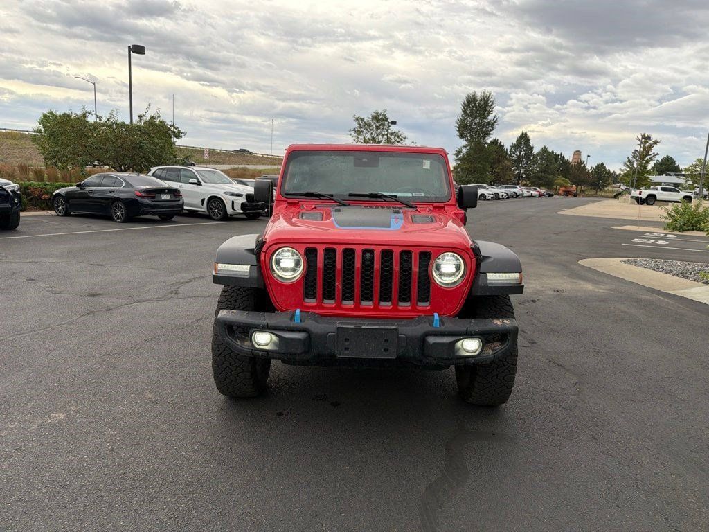 Used 2021 Jeep Wrangler Unlimited Rubicon 4xe w/ Steel Bumper Group AWD/4WD image 8