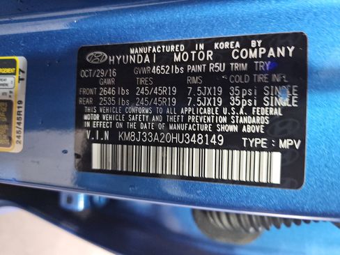 Used 2017 Hyundai Tucson Sport image 36