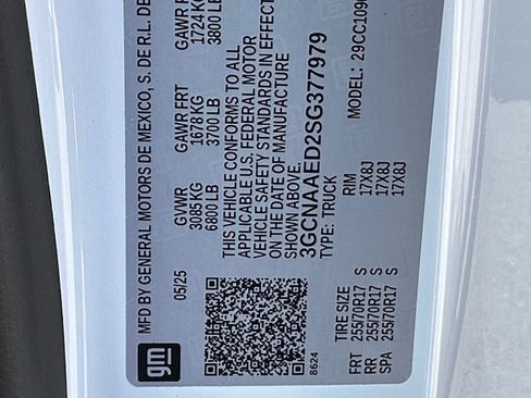 Used 2025 Chevrolet Silverado 1500 W/T RWD image 25
