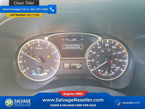 Used 2014 INFINITI QX60 FWD Hybrid w/ HEV Premium Package image 12