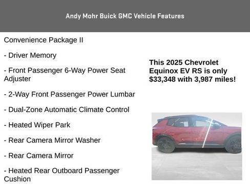 Used 2025 Chevrolet Equinox EV RS w/ Active Safety Package 3 image 12