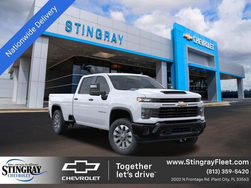 New 2026 Chevrolet Silverado 2500 Custom w/ Custom Value Package AWD/4WD image 1