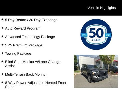Used 2023 Toyota Tundra SR5 w/ SR5 Premium Package AWD/4WD image 5
