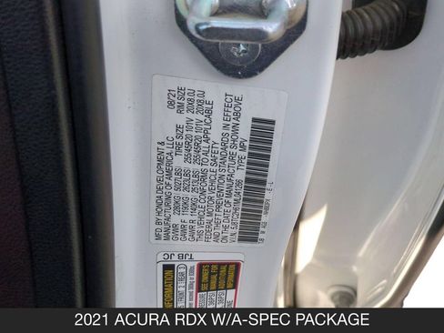 Used 2021 Acura RDX A-Spec AWD/4WD image 27