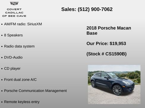 Used 2018 Porsche Macan AWD/4WD image 6