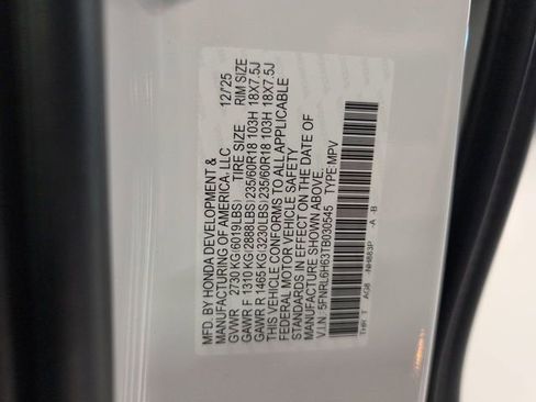 New 2026 Honda Odyssey EX-L image 38