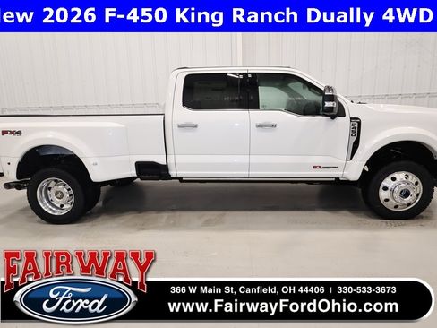 New 2026 Ford F450 King Ranch w/ Chrome Package image 1