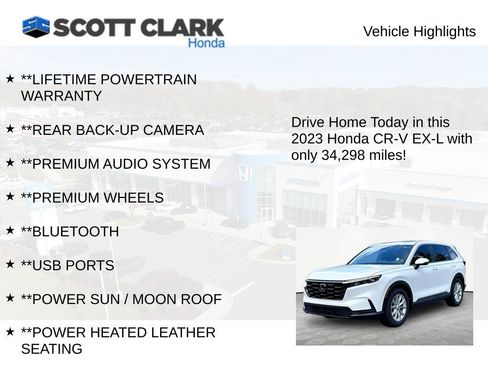 Used 2023 Honda CR-V EX-L image 11