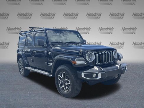 Used 2024 Jeep Wrangler Unlimited Sahara w/ Safety Group AWD/4WD image 2