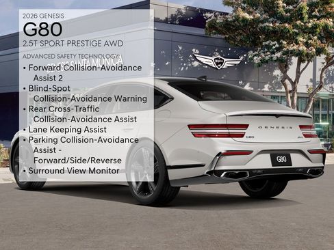 New 2026 Genesis G80 2.5T Sport Prestige image 7
