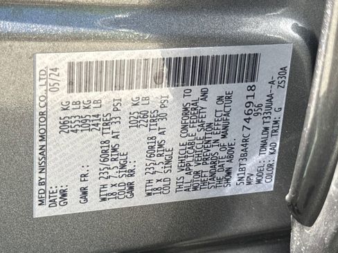 Used 2024 Nissan Rogue SV w/ SV Premium Package FWD image 37