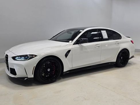 Used 2023 BMW M3 w/ Parking Assistance Package RWD image 4