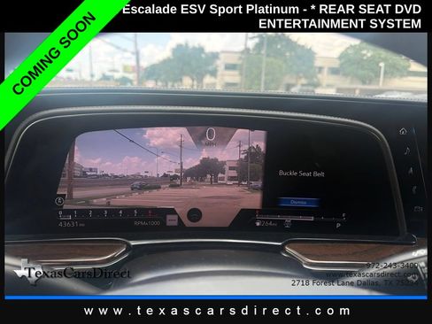 Used 2021 Cadillac Escalade ESV Sport Platinum AWD/4WD image 8