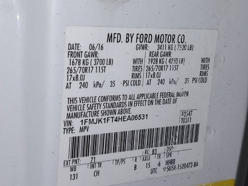 Used 2017 Ford Expedition EL XL w/ Equipment Group 101A image 33