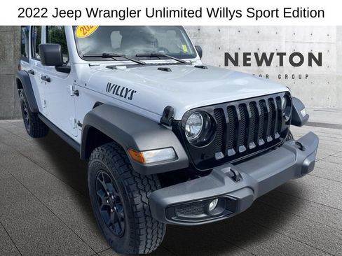 Used 2022 Jeep Wrangler Unlimited Sport AWD/4WD image 1
