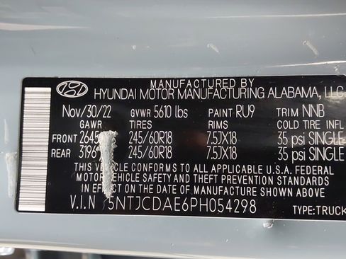 Used 2023 Hyundai Santa Cruz SEL w/ Activity Package AWD/4WD image 34