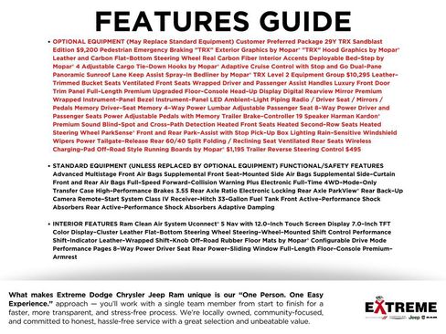 Used 2022 RAM 1500 TRX w/ TRX Level 2 Equipment Group AWD/4WD image 2