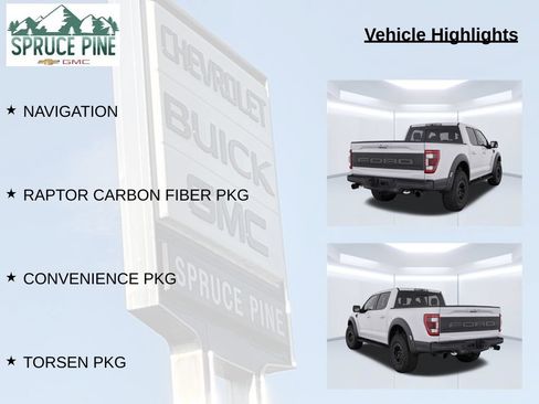 Used 2022 Ford F150 Raptor w/ Equipment Group 801A High AWD/4WD image 8