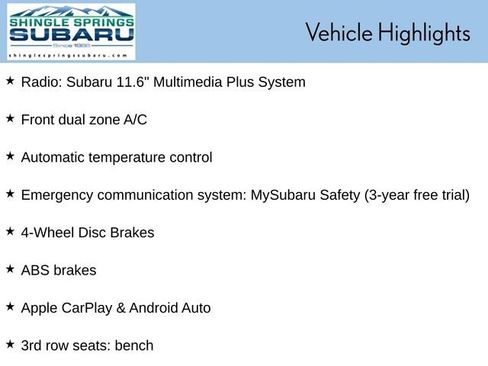 Certified 2025 Subaru Ascent Premium AWD/4WD image 36