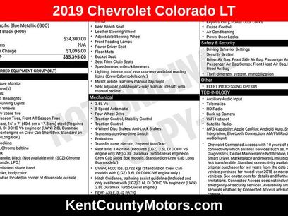 Used 2019 Chevrolet Colorado LT