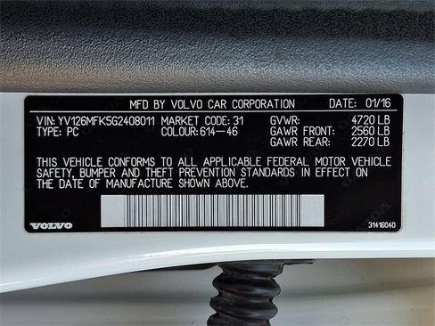 Used 2016 Volvo S60 T5 Premier w/ Protection Package image 25