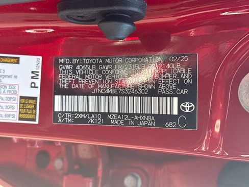 Certified 2025 Toyota Corolla XSE FWD image 20