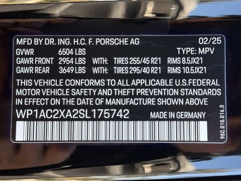 Used 2025 Porsche Macan Turbo Electric image 38