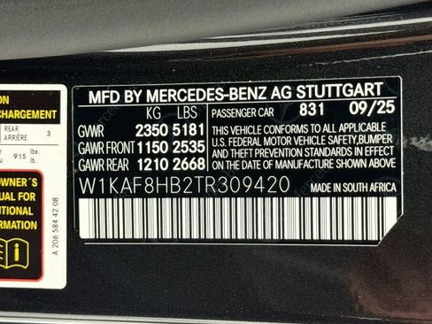 Certified 2026 Mercedes-Benz C 43 AMG 4MATIC Sedan image 34