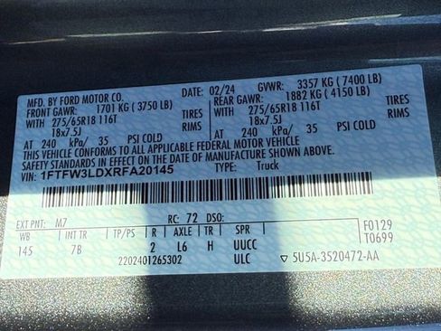 Used 2024 Ford F150 XLT w/ Mobile Office Package image 30