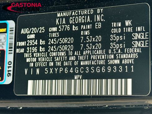 Used 2025 Kia Telluride S FWD image 40