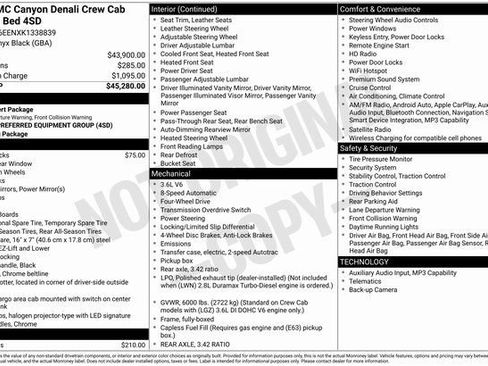 Used 2019 GMC Canyon Denali image 3