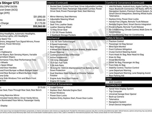 Used 2023 Kia Stinger GT2 image 27