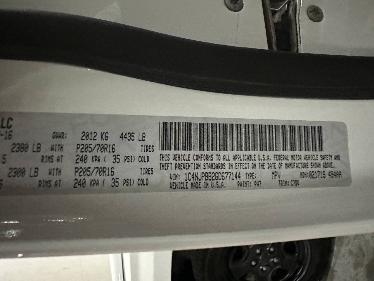 Used 2016 Jeep Patriot Sport w/ Power Value Group FWD image 38