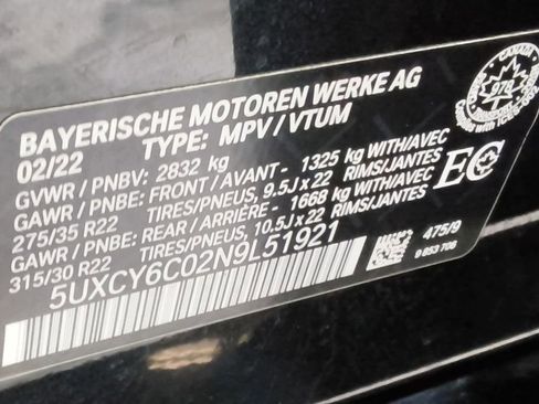 Used 2022 BMW X6 xDrive40i AWD/4WD image 14