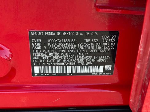 Certified 2024 Honda HR-V Sport image 33