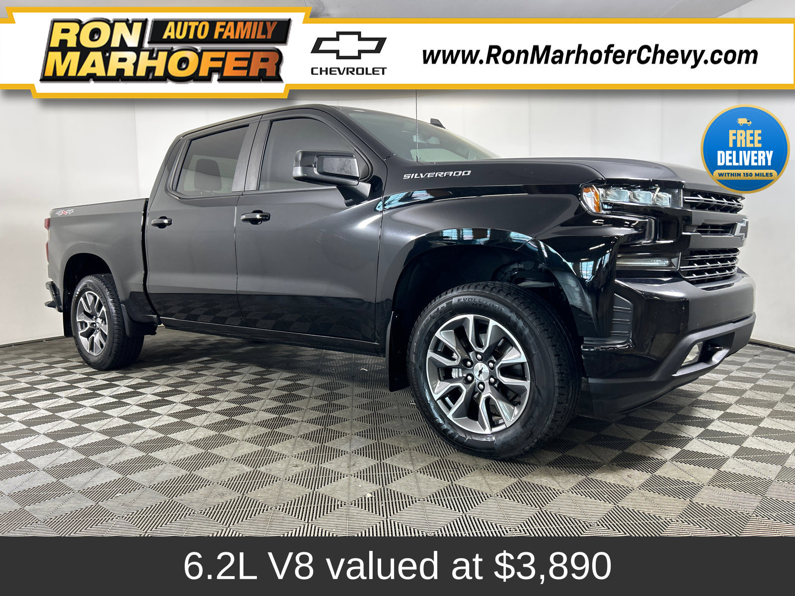 Used 2021 Chevrolet Silverado 1500 RST w/ Max Trailering Package AWD/4WD 360° Tour