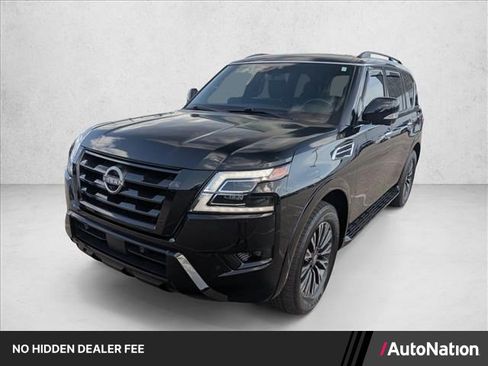 Used 2024 Nissan Armada SL w/ Midnight Edition Package RWD image 1