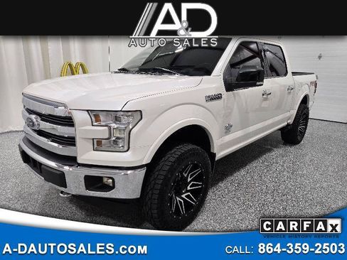 Used 2017 Ford F150 King Ranch w/ Equipment Group 601A Luxury AWD/4WD image 1