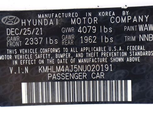 Used 2022 Hyundai Elantra Blue w/ Cargo Package FWD image 40