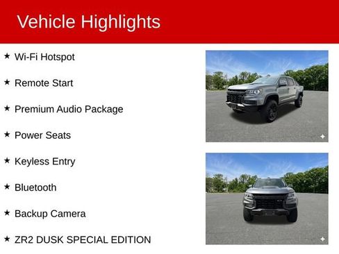 Used 2022 Chevrolet Colorado ZR2 w/ ZR2 Dusk Special Edition AWD/4WD image 2