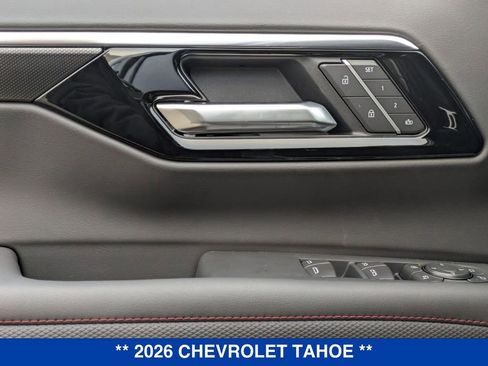New 2026 Chevrolet Tahoe RST w/ RST Capability Package image 13