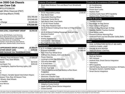 New 2026 RAM 3500 Tradesman AWD/4WD image 2