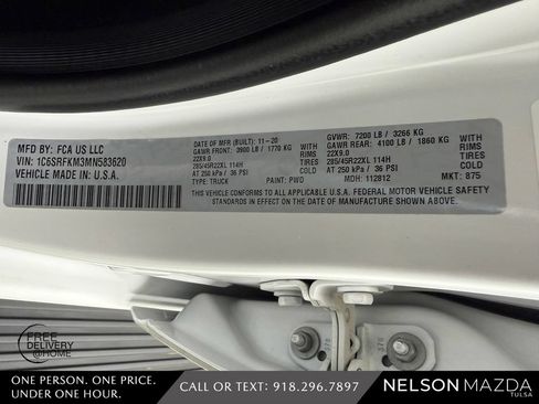Used 2021 RAM 1500 Limited AWD/4WD image 50